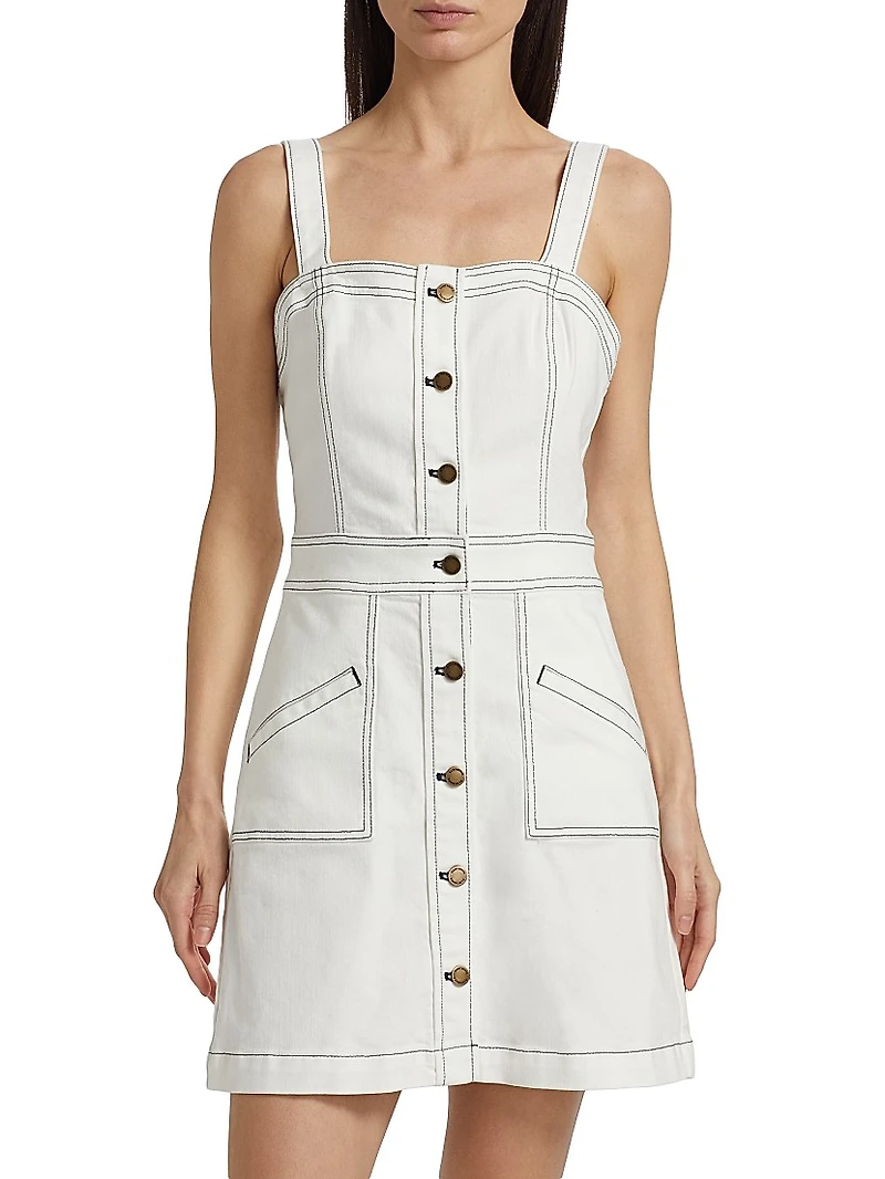 Tammy Buttoned Minidress
