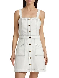 Tammy Buttoned Minidress