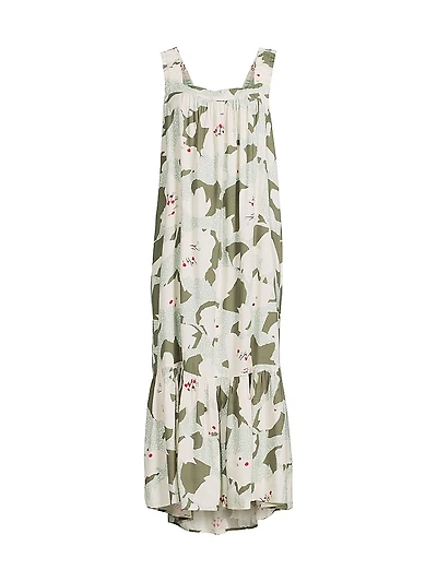 Onicki Printed Midi-Dress