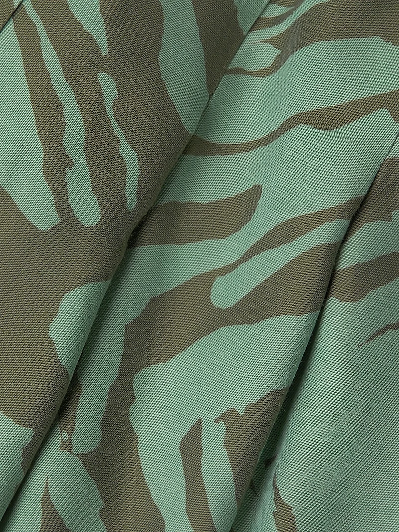 Siffan Printed A-Line Midi-Skirt