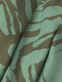 Siffan Printed A-Line Midi-Skirt