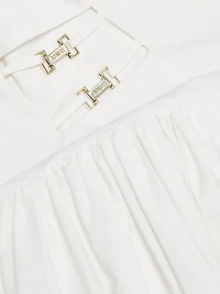 Aliza Poplin Maxi Dress