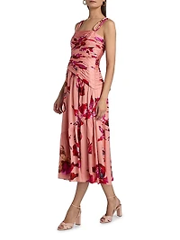 Daniella Printed Midi-Dress