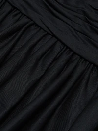 Alexa Lace-Trimmed Bubble Minidress