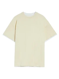 Magic Cotton Jersey Crewneck T-Shirt