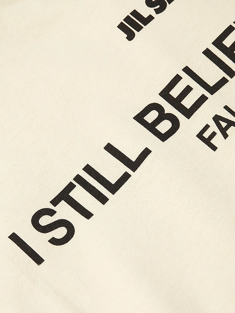 Magic Cotton Jersey Crewneck T-Shirt