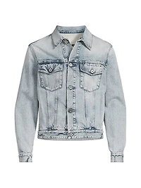 109 Acid-Wash Treated Denim Jacket