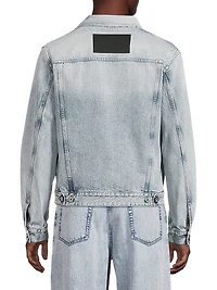 109 Acid-Wash Treated Denim Jacket