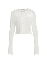 Crochet Cotton Cardigan
