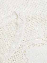 Crochet Cotton Cardigan