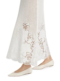 Crochet Cotton Midi-Dress