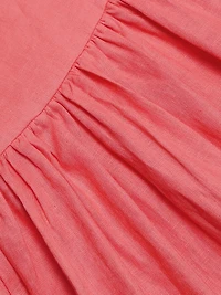 Drenica Linen Bustier Midi-Dress