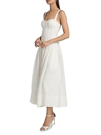 Makenna Corset Midi-Dress