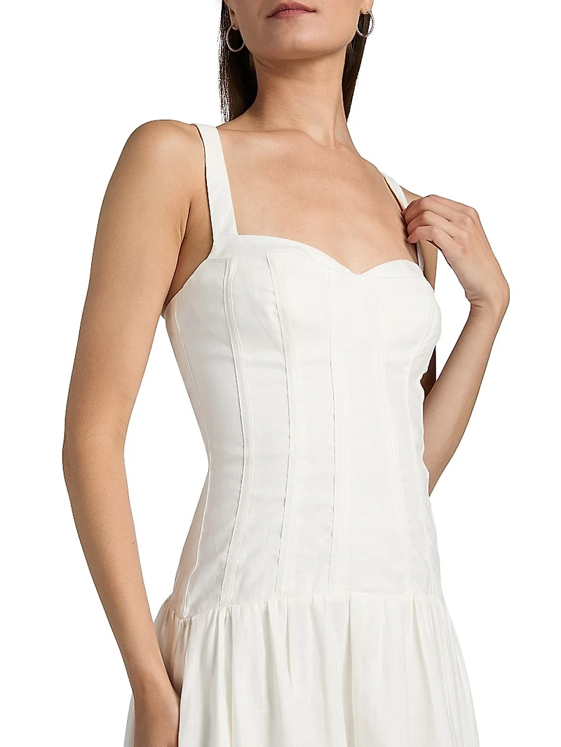 Makenna Corset Midi-Dress