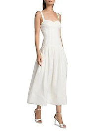 Makenna Corset Midi-Dress