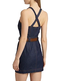 Andri Belted Utility Minidress