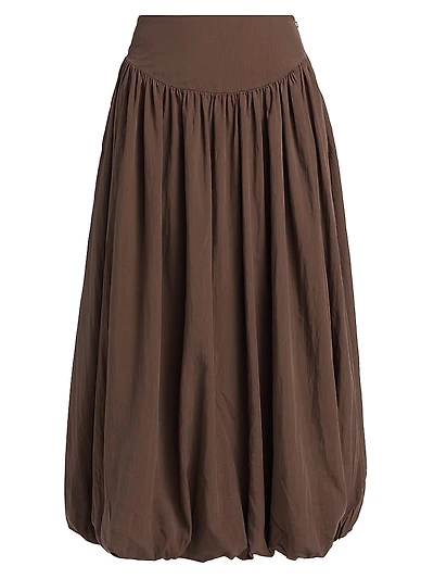Zaira Bubble Midi-Skirt