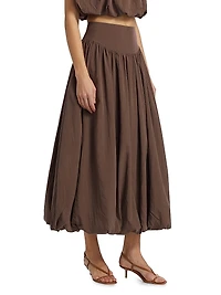 Zaira Bubble Midi-Skirt