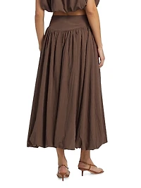 Zaira Bubble Midi-Skirt