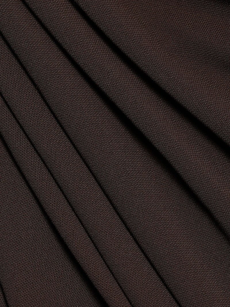 Patrice Matte Jersey Draped Dress