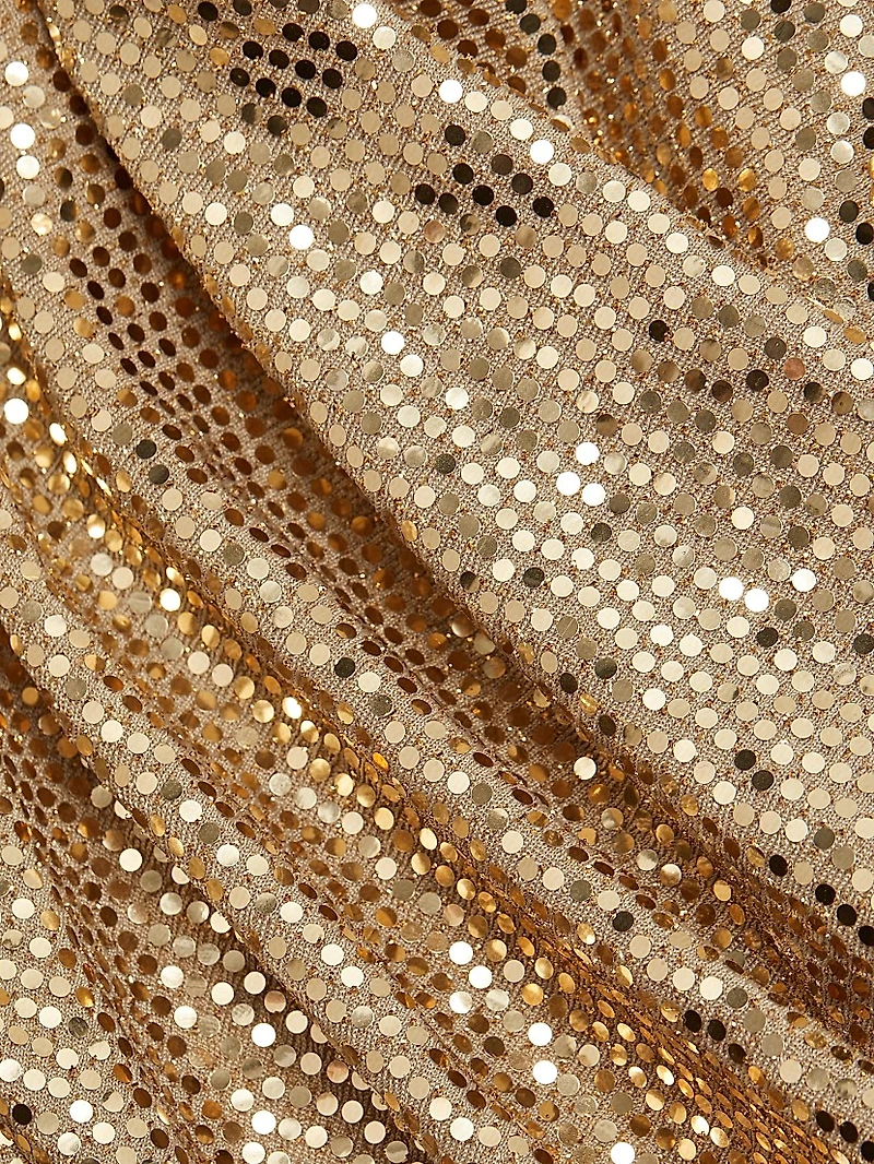 Milana Disco Cowleneck Jersey Gown