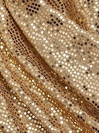 Milana Disco Cowleneck Jersey Gown