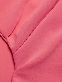 Jolie Crêpe Asymmetric Dress