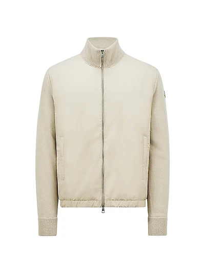 Down-Filled Cardigan Wool & Cashmere