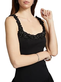 Lenna Sleeveless Fit & Flare Minidress