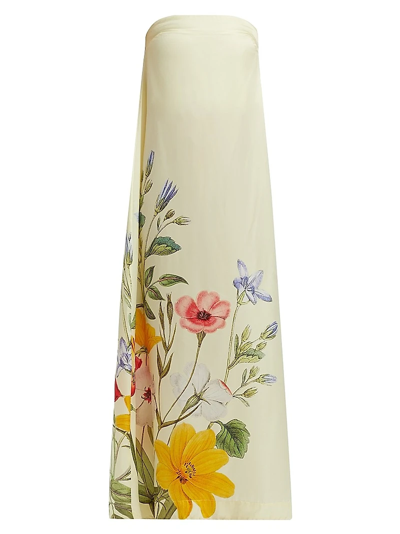 Antiquity Lucie Strapless Fit & Flare Maxi Dress