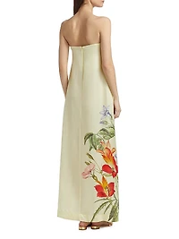 Antiquity Lucie Strapless Fit & Flare Maxi Dress