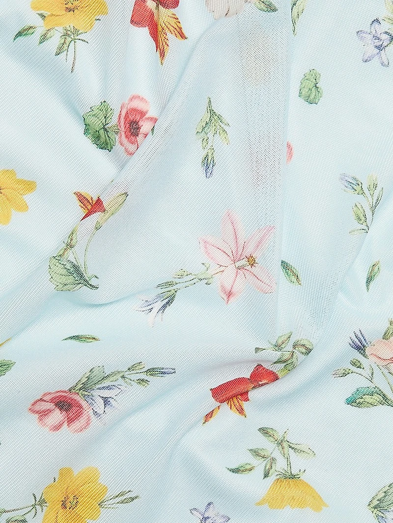 Ezli Floral Stretch Maxi Dress