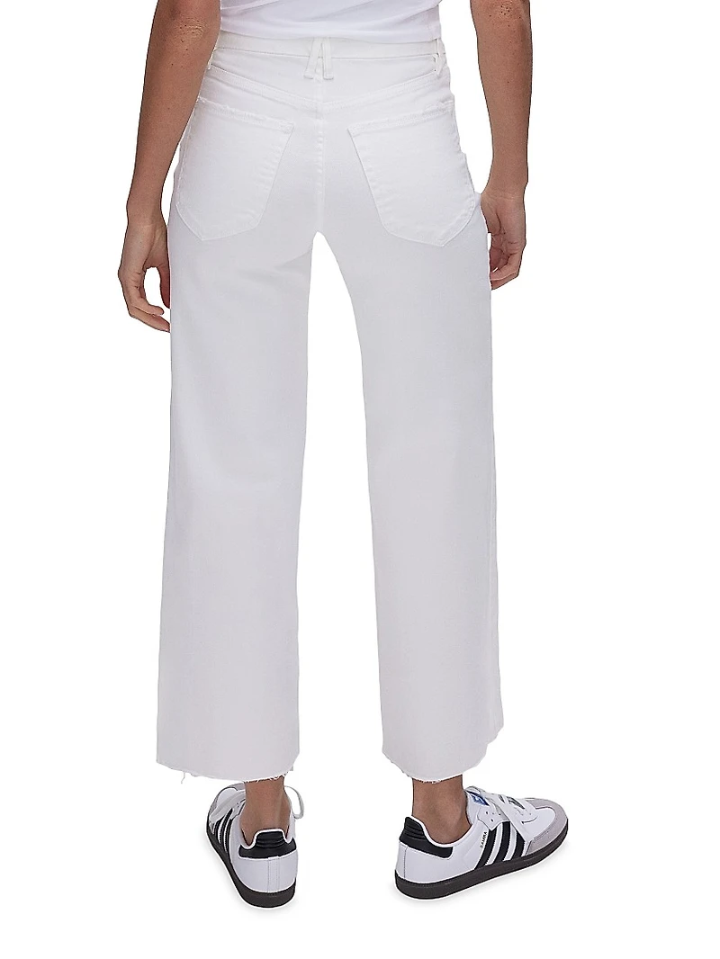 Good Waist Crop Palazzo Jeans