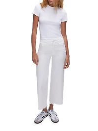 Good Waist Crop Palazzo Jeans