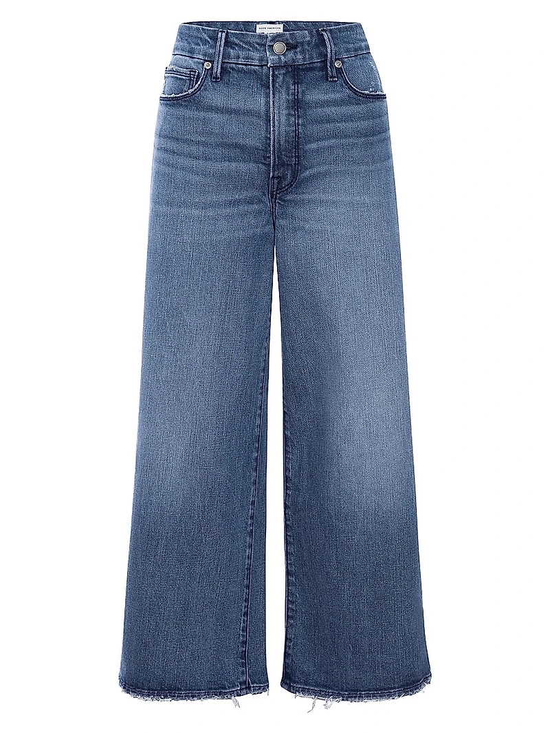 Good Waist Palazzo Crop Jeans