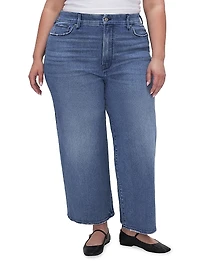 Good Waist Palazzo Crop Jeans