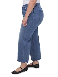 Good Waist Palazzo Crop Jeans