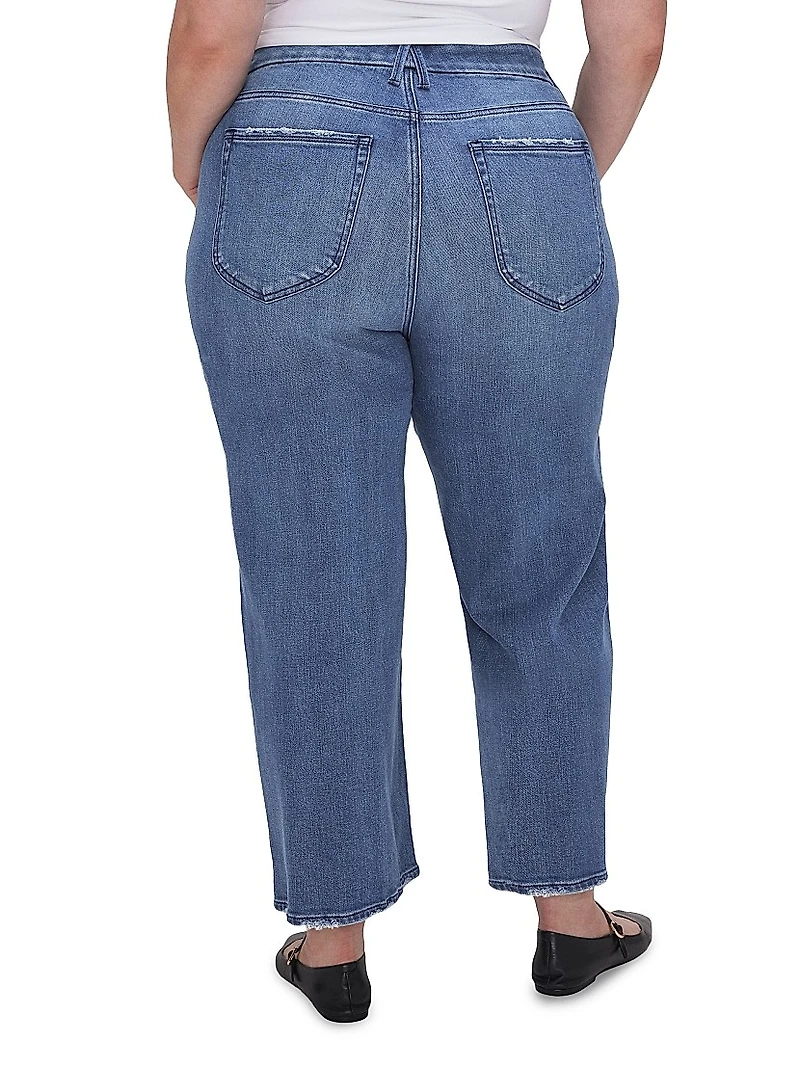 Good Waist Palazzo Crop Jeans