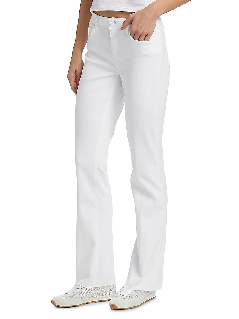 Sneeki Low-Rise Sneaker Straight-Leg Jeans