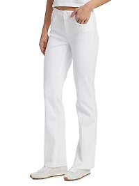 Sneeki Low-Rise Sneaker Straight-Leg Jeans