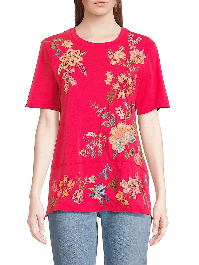 Ishani Embroidered T-Shirt