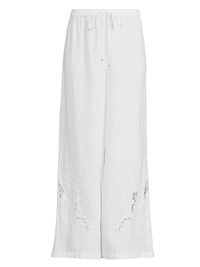 Frankie Embroidered Easy Pants