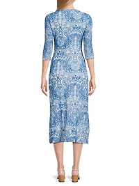Wynifred Mesh Midi-Dress