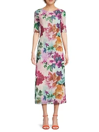 The Mesh Midi-Dress