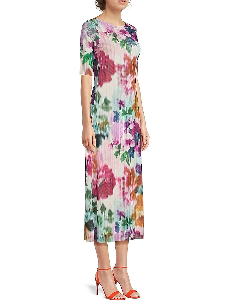 The Mesh Midi-Dress
