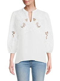 Sadie Broderie Anglaise Blouse