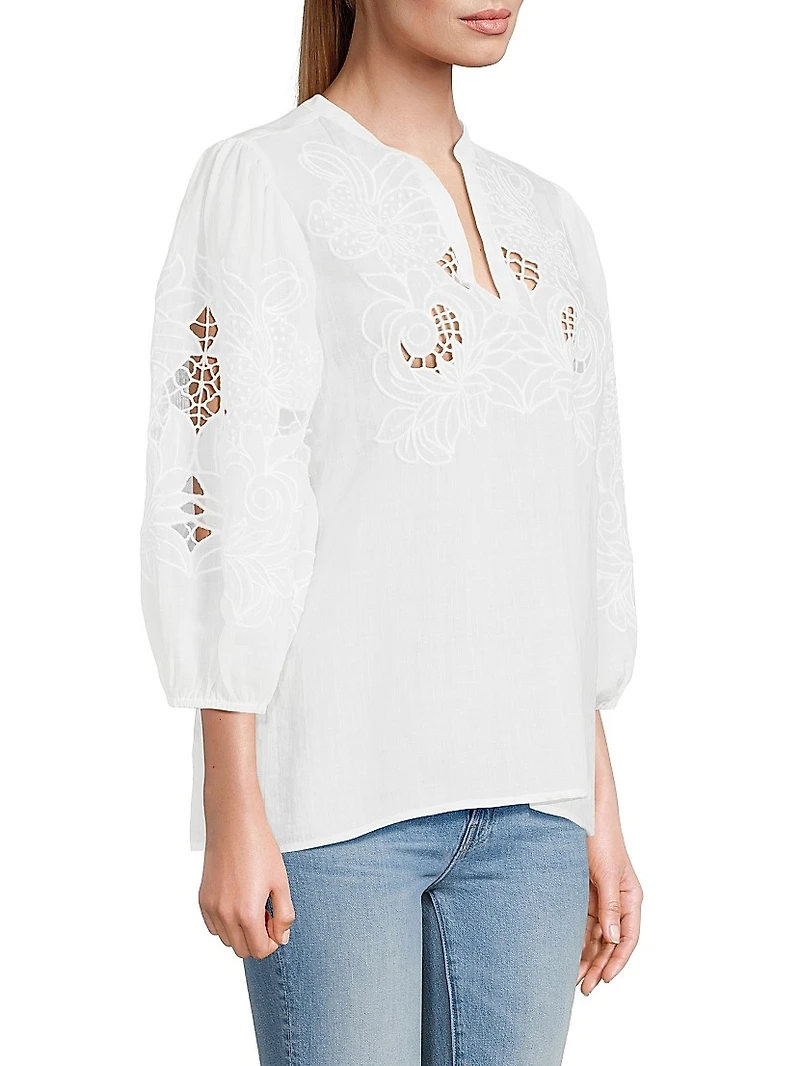 Sadie Broderie Anglaise Blouse