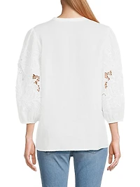 Sadie Broderie Anglaise Blouse