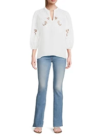 Sadie Broderie Anglaise Blouse