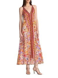 Eva Printed Maxi Dress